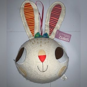 14” NWT Target Spritz Easter Bunny Rabbit Hanging Decor Wall Decoration 2017